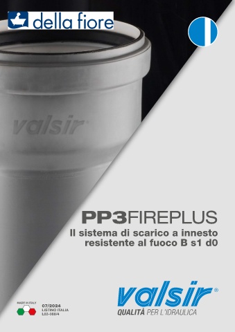 VALSIR - Listino PP3 Fireplus
